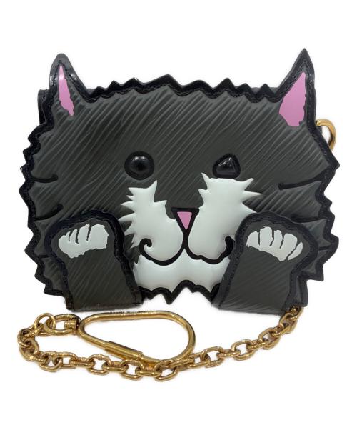 LOUIS VUITTON（ルイ ヴィトン）LOUIS VUITTON (ルイ ヴィトン) キャットグラムカードケース グレーの古着・服飾アイテム