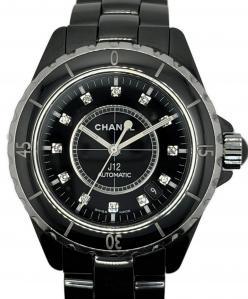 CHANEL（シャネル）の古着「J12/ジェイテュエルブH1626/黒文字盤38mm/スポーツウォッチ/ファッションウォッチ/時計/腕時計」