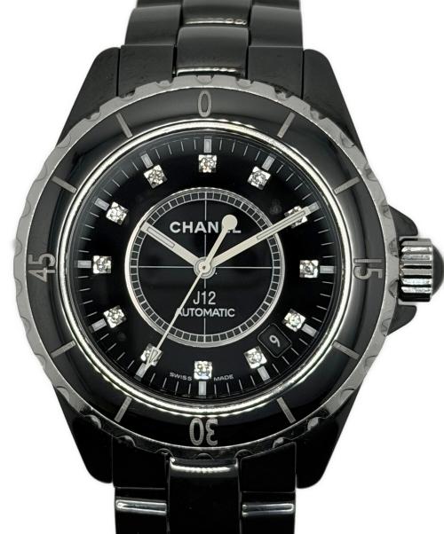 CHANEL（シャネル）CHANEL (シャネル) J12/ジェイテュエルブH1626/黒文字盤38mm/スポーツウォッチ/ファッションウォッチ/時計/腕時計 ホワイト サイズ:38mmの古着・服飾アイテム