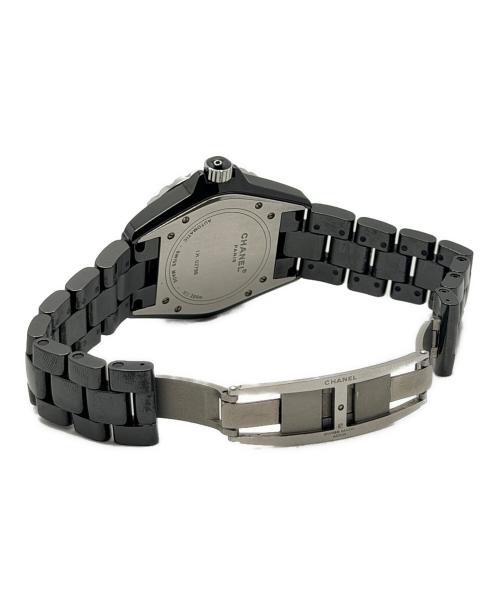 CHANEL（シャネル）CHANEL (シャネル) J12/ジェイテュエルブH1626/黒文字盤38mm/スポーツウォッチ/ファッションウォッチ/時計/腕時計 ホワイト サイズ:38mmの古着・服飾アイテム