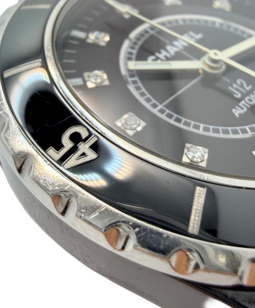 CHANEL（シャネル）CHANEL (シャネル) J12/ジェイテュエルブH1626/黒文字盤38mm/スポーツウォッチ/ファッションウォッチ/時計/腕時計 ホワイト サイズ:38mmの古着・服飾アイテム