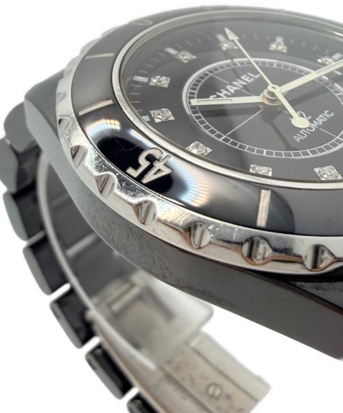 CHANEL（シャネル）CHANEL (シャネル) J12/ジェイテュエルブH1626/黒文字盤38mm/スポーツウォッチ/ファッションウォッチ/時計/腕時計 ホワイト サイズ:38mmの古着・服飾アイテム
