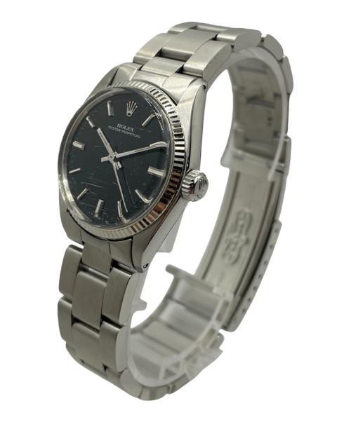 ROLEX（ロレックス）ROLEX (ロレックス) Oyster Perpetual 31mm/オイスターパーペチュアル 31mm/Ref.6748/ブラック文字盤 黒文字盤 サイズ:31.0mm/18.0mmの古着・服飾アイテム
