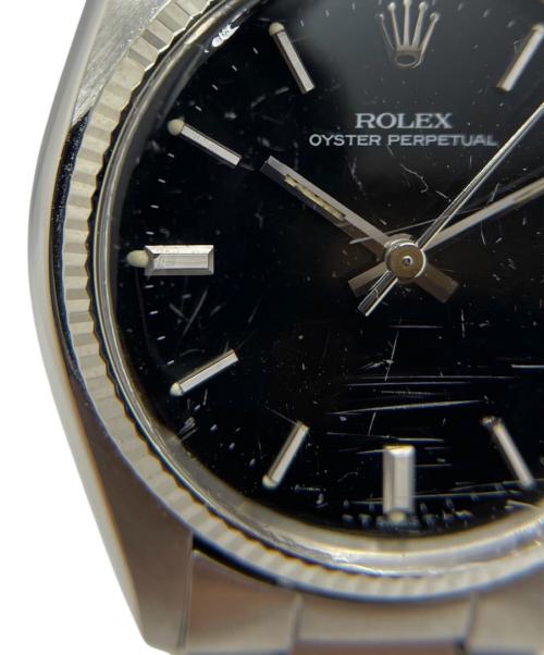ROLEX（ロレックス）ROLEX (ロレックス) Oyster Perpetual 31mm/オイスターパーペチュアル 31mm/Ref.6748/ブラック文字盤 黒文字盤 サイズ:31.0mm/18.0mmの古着・服飾アイテム