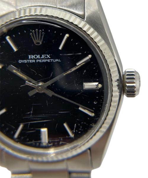 ROLEX（ロレックス）ROLEX (ロレックス) Oyster Perpetual 31mm/オイスターパーペチュアル 31mm/Ref.6748/ブラック文字盤 黒文字盤 サイズ:31.0mm/18.0mmの古着・服飾アイテム