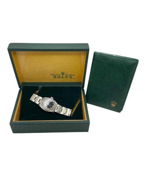 ROLEX（ロレックス）ROLEX (ロレックス) Oyster Perpetual 31mm/オイスターパーペチュアル 31mm/Ref.6748/ブラック文字盤 黒文字盤 サイズ:31.0mm/18.0mmの古着・服飾アイテム