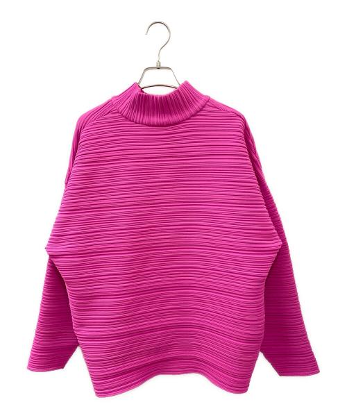 PLEATS PLEASE（プリーツプリーズ）PLEATS PLEASE (プリーツプリーズ) CREPE KNIT/クレープニット ピンク サイズ:Freeの古着・服飾アイテム