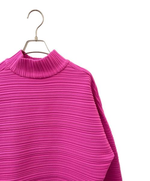 PLEATS PLEASE（プリーツプリーズ）PLEATS PLEASE (プリーツプリーズ) CREPE KNIT/クレープニット ピンク サイズ:Freeの古着・服飾アイテム