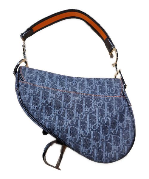 Christian Dior（クリスチャン ディオール）Christian Dior (クリスチャン ディオール) トロッターサドルバッグ グレー サイズ:-の古着・服飾アイテム