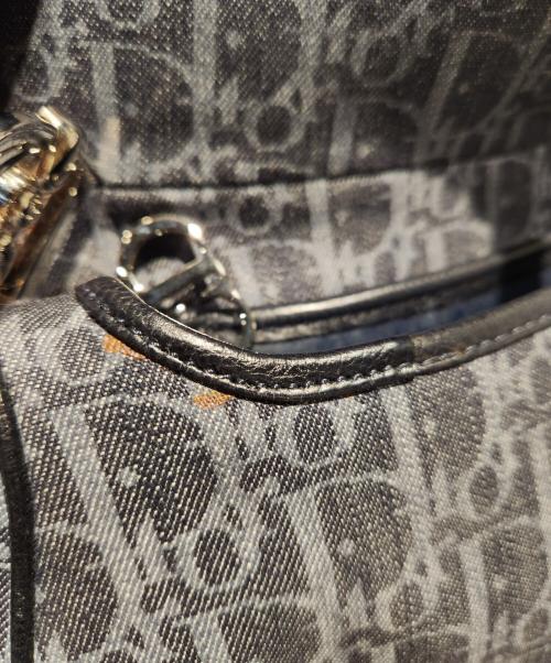 Christian Dior（クリスチャン ディオール）Christian Dior (クリスチャン ディオール) トロッターサドルバッグ グレー サイズ:-の古着・服飾アイテム