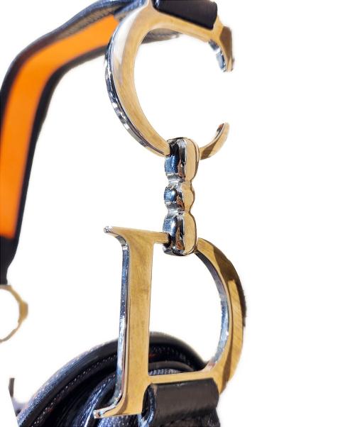 Christian Dior（クリスチャン ディオール）Christian Dior (クリスチャン ディオール) トロッターサドルバッグ グレー サイズ:-の古着・服飾アイテム