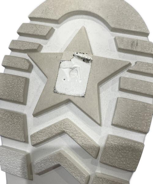 Christian Dior（クリスチャン ディオール）Christian Dior (クリスチャン ディオール) ロゴプレートローファー ホワイト サイズ:35の古着・服飾アイテム