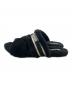 Christian Dior (クリスチャン ディオール) Chez Moi Sandals Shearling Black/ファーサンダル ブラック サイズ:35：24000円