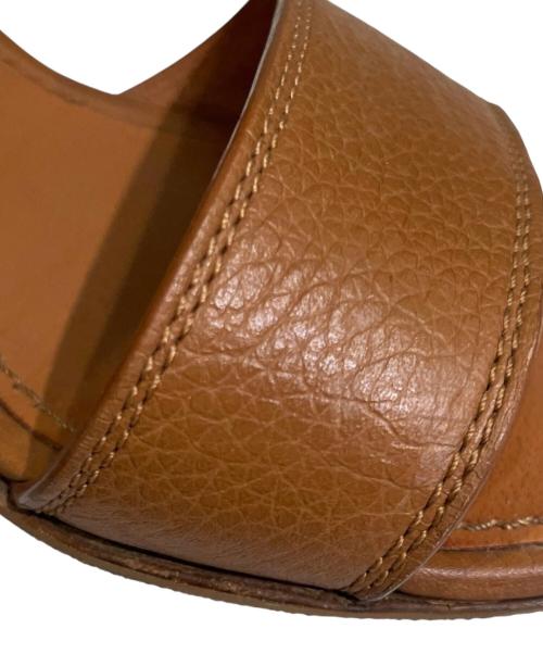 LOUIS VUITTON（ルイ ヴィトン）LOUIS VUITTON (ルイ ヴィトン) ホライズンライン サンダル ブラウン サイズ:35 1/2の古着・服飾アイテム