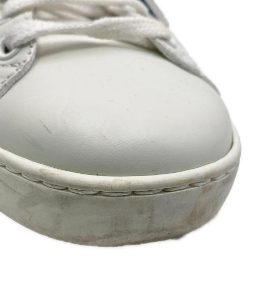 GUCCI（グッチ）GUCCI (グッチ) エンブロイダリー付き ウィメンズ スニーカー ホワイト サイズ:361/2の古着・服飾アイテム