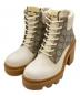 GUCCI（グッチ）の古着「GG Ankle Boot　GGスプリーム 　659691アンクル ブーツ」｜アイボリー