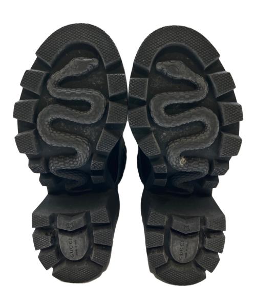 GUCCI（グッチ）GUCCI (グッチ) Gucci GG Ankle Boot/ヒールブーツ/659691 ブラック サイズ:35.5の古着・服飾アイテム