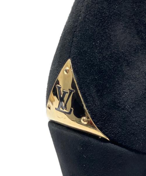 LOUIS VUITTON（ルイ ヴィトン）LOUIS VUITTON (ルイ ヴィトン) ロングブーツ ブラック サイズ:36.5の古着・服飾アイテム