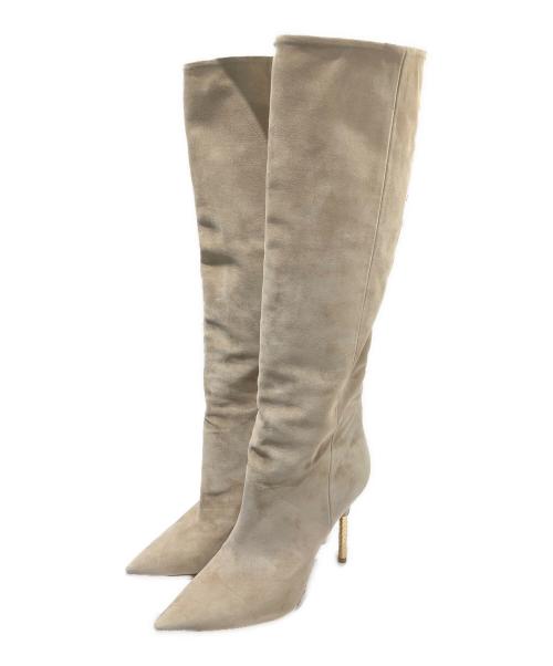 LOUIS VUITTON（ルイ ヴィトン）LOUIS VUITTON (ルイ ヴィトン) ロングブーツ/アルティメートライン ベージュ サイズ:361/2の古着・服飾アイテム