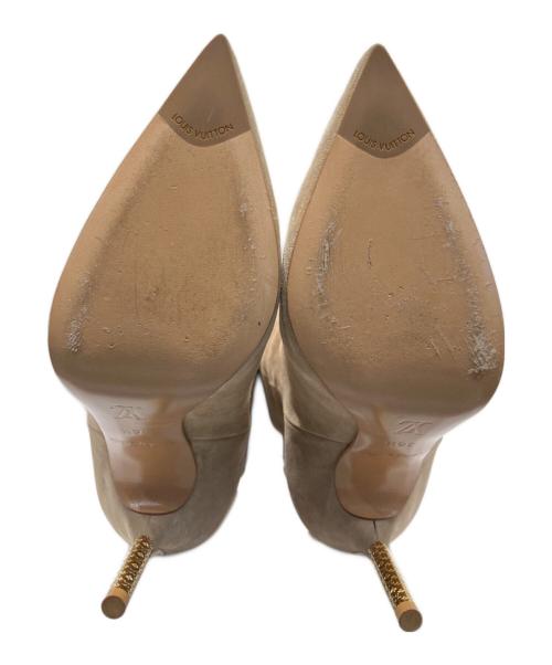 LOUIS VUITTON（ルイ ヴィトン）LOUIS VUITTON (ルイ ヴィトン) ロングブーツ/アルティメートライン ベージュ サイズ:361/2の古着・服飾アイテム