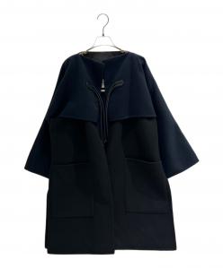 HERMES（エルメス）の古着「レザー切替スリットコート 2H0114DB」