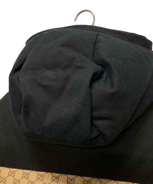 GUCCI（グッチ）GUCCI (グッチ) THE NORTH FACE (ザ ノース フェイス) GG Padded Short Jacket/GGダウンジャケット ベージュ サイズ:XXSの古着・服飾アイテム