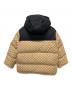 GUCCI (グッチ) THE NORTH FACE (ザ ノース フェイス) GG Padded Short Jacket/GGダウンジャケット ベージュ サイズ:XXS：200000円