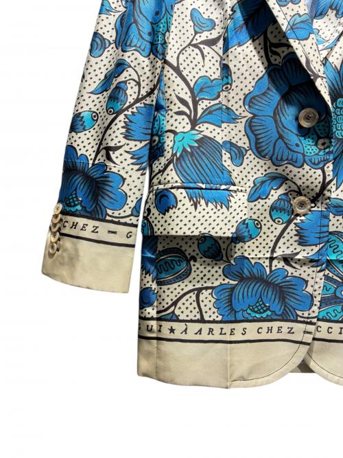 GUCCI（グッチ）GUCCI (グッチ) ジャケット ブルー サイズ:38の古着・服飾アイテム