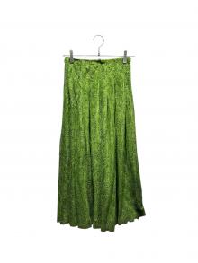 GUCCI×THE NORTH FACE（グッチ×ザ ノース フェイス）の古着「レーススカート/ロングスカート/	683879レイヤースカート/」｜グリーン