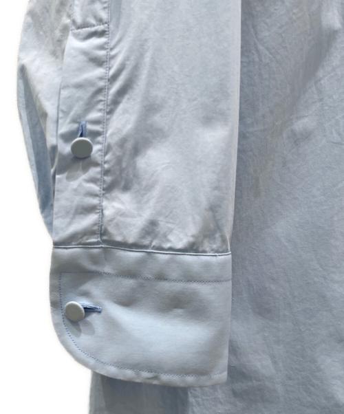 GUCCI（グッチ）GUCCI (グッチ) リボン付きシャツ/長袖シャツ スカイブルー サイズ:36の古着・服飾アイテム