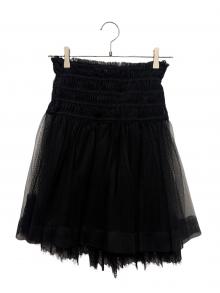 Christian Dior（クリスチャン ディオール）の古着「テクニカルチュールレイヤードスカート」｜ブラック