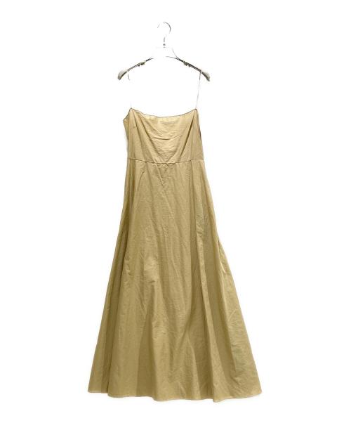 Christian Dior（クリスチャン ディオール）Christian Dior (クリスチャン ディオール) Brand de Paris Print Short Sleeve Dress/ブランド ドゥ パリ柄 半袖ワンピース/351R81A3294 オリーブ サイズ:34の古着・服飾アイテム
