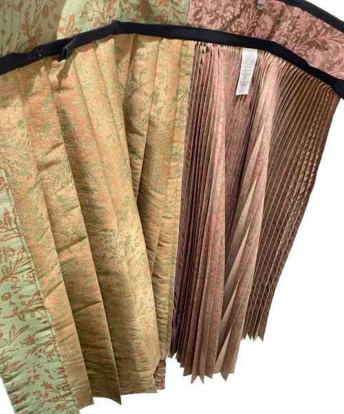 Christian Dior（クリスチャン ディオール）Christian Dior (クリスチャン ディオール) プリーツスカート グリーン サイズ:38の古着・服飾アイテム