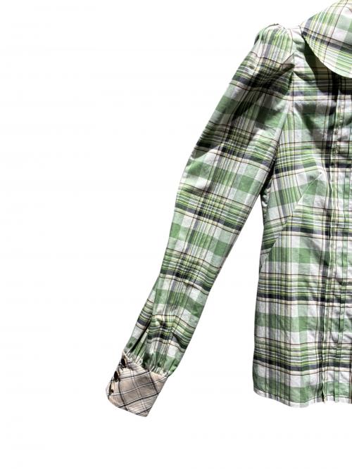 LOUIS VUITTON（ルイ ヴィトン）LOUIS VUITTON (ルイ ヴィトン) Louis Vuitton/FIT072USGシャツ/ グリーン サイズ:SIZE 34の古着・服飾アイテム