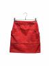 HERMES（エルメス）の古着「カラーデニムスカート」｜レッド