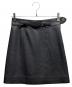 HERMES（エルメス）の古着「レザースカート」｜ブラック