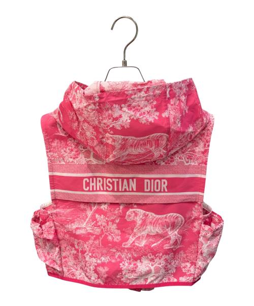 Christian Dior（クリスチャン ディオール）Christian Dior (クリスチャン ディオール) フード付ベスト/Dioriviera Hooded Vest ピンク サイズ:XSの古着・服飾アイテム
