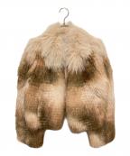 Christian Diorクリスチャン ディオール）の古着「ファージャケット/256V27AF202」｜ピンクベージュ