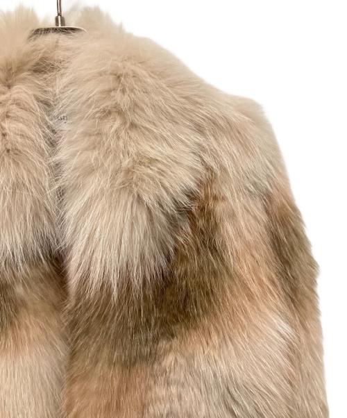 Christian Dior（クリスチャン ディオール）Christian Dior (クリスチャン ディオール) ファージャケット/256V27AF202 ピンクベージュ サイズ:36の古着・服飾アイテム