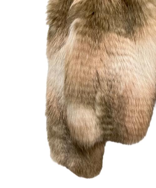 Christian Dior（クリスチャン ディオール）Christian Dior (クリスチャン ディオール) ファージャケット/256V27AF202 ピンクベージュ サイズ:36の古着・服飾アイテム