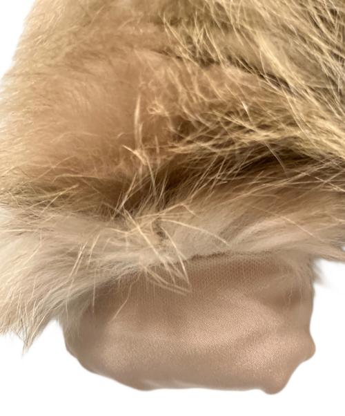 Christian Dior（クリスチャン ディオール）Christian Dior (クリスチャン ディオール) ファージャケット/256V27AF202 ピンクベージュ サイズ:36の古着・服飾アイテム