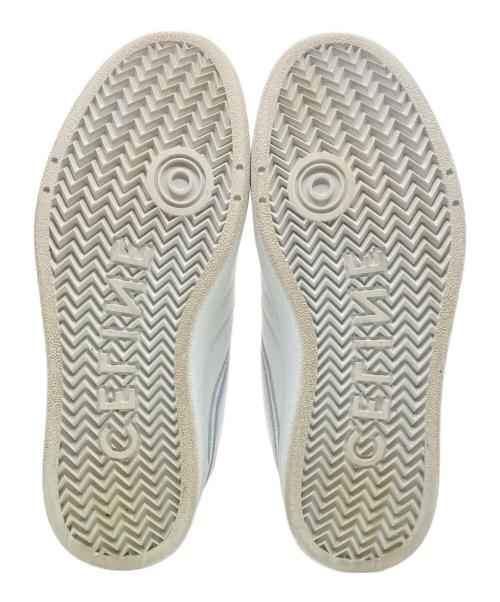 CELINE（セリーヌ）CELINE (セリーヌ) トレーナー レースアップ ロースニーカー ホワイト サイズ:38の古着・服飾アイテム