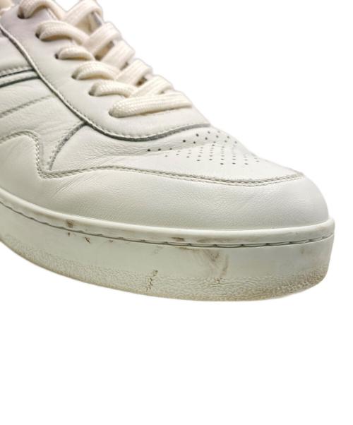 CELINE（セリーヌ）CELINE (セリーヌ) トレーナー レースアップ ロースニーカー ホワイト サイズ:38の古着・服飾アイテム