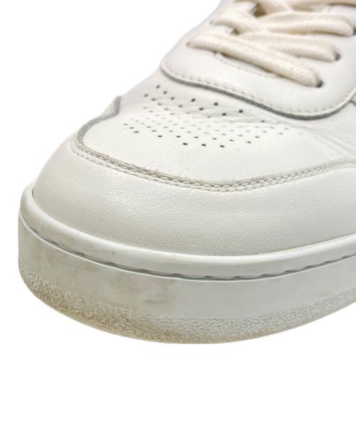 CELINE（セリーヌ）CELINE (セリーヌ) トレーナー レースアップ ロースニーカー ホワイト サイズ:38の古着・服飾アイテム