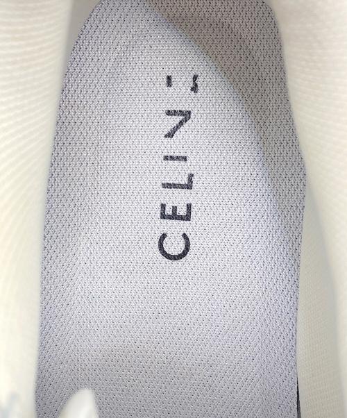 CELINE（セリーヌ）CELINE (セリーヌ) トレーナー レースアップ ロースニーカー ホワイト サイズ:38の古着・服飾アイテム
