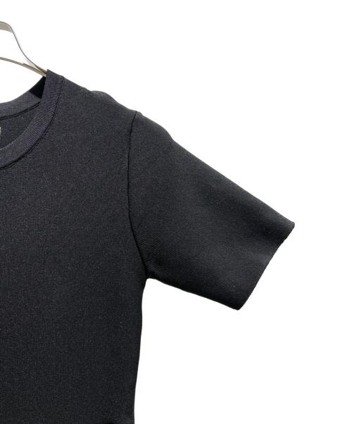 MADISON BLUE（マディソンブルー）MADISON BLUE (マディソンブルー) Flared Long Knit Dress/フレアロングニットドレス/MB204-8001 ブラック サイズ:00(XS)の古着・服飾アイテム