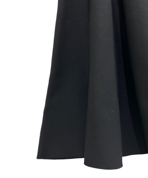 MADISON BLUE（マディソンブルー）MADISON BLUE (マディソンブルー) Flared Long Knit Dress/フレアロングニットドレス/MB204-8001 ブラック サイズ:00(XS)の古着・服飾アイテム