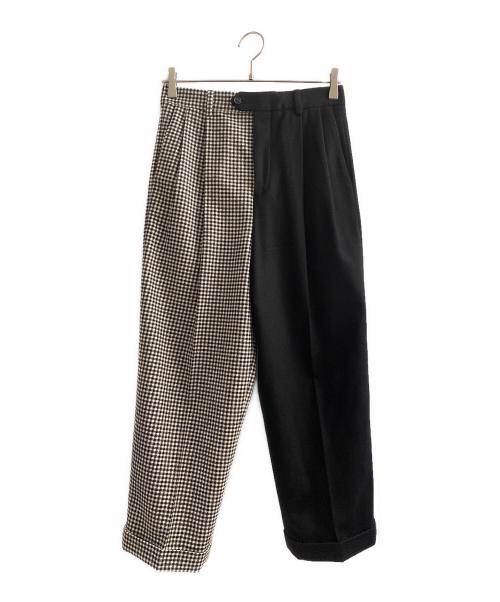 CELINE（セリーヌ）CELINE (セリーヌ) 21AW バイカラースケートパンツ ブラック サイズ:44の古着・服飾アイテム
