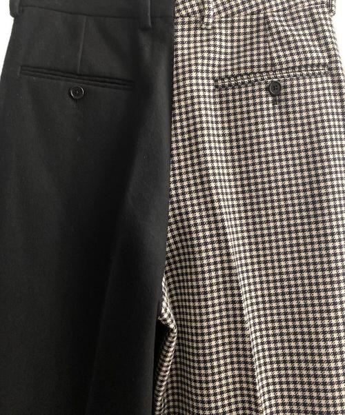 CELINE（セリーヌ）CELINE (セリーヌ) 21AW バイカラースケートパンツ ブラック サイズ:44の古着・服飾アイテム