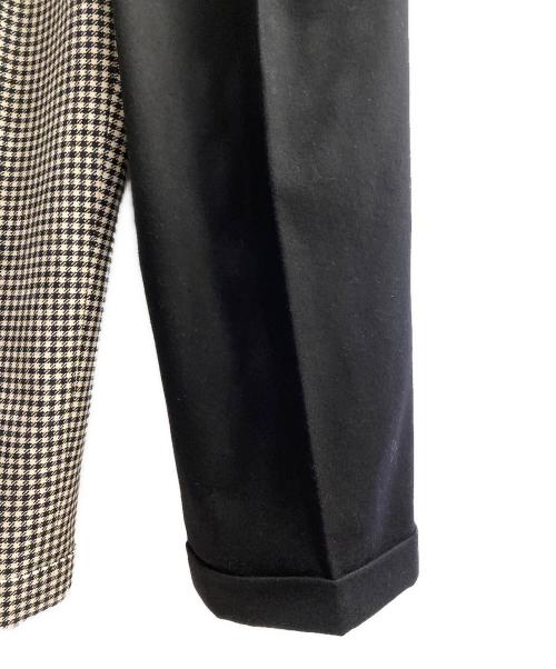 CELINE（セリーヌ）CELINE (セリーヌ) 21AW バイカラースケートパンツ ブラック サイズ:44の古着・服飾アイテム
